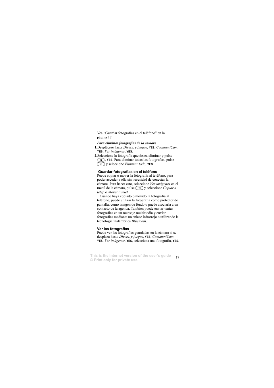 Sony Ericsson COMMUNICAM MCA-25 User Manual | Page 16 / 62