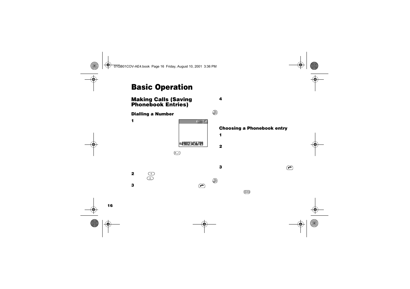 Basic operation | Sony Ericsson CMD-Z7 User Manual | Page 16 / 68