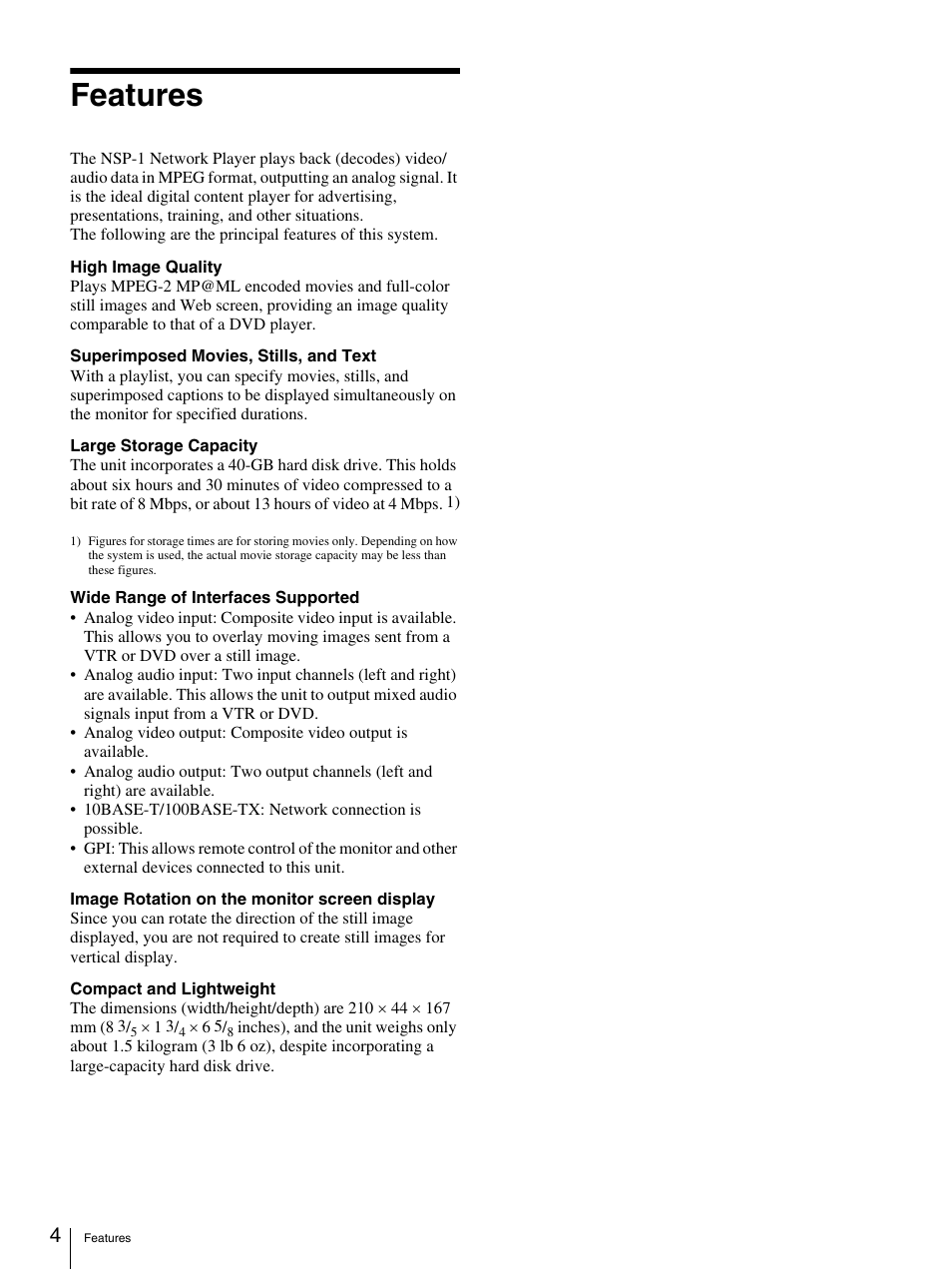 Sony Ericsson NSP-1 User Manual | Page 4 / 18