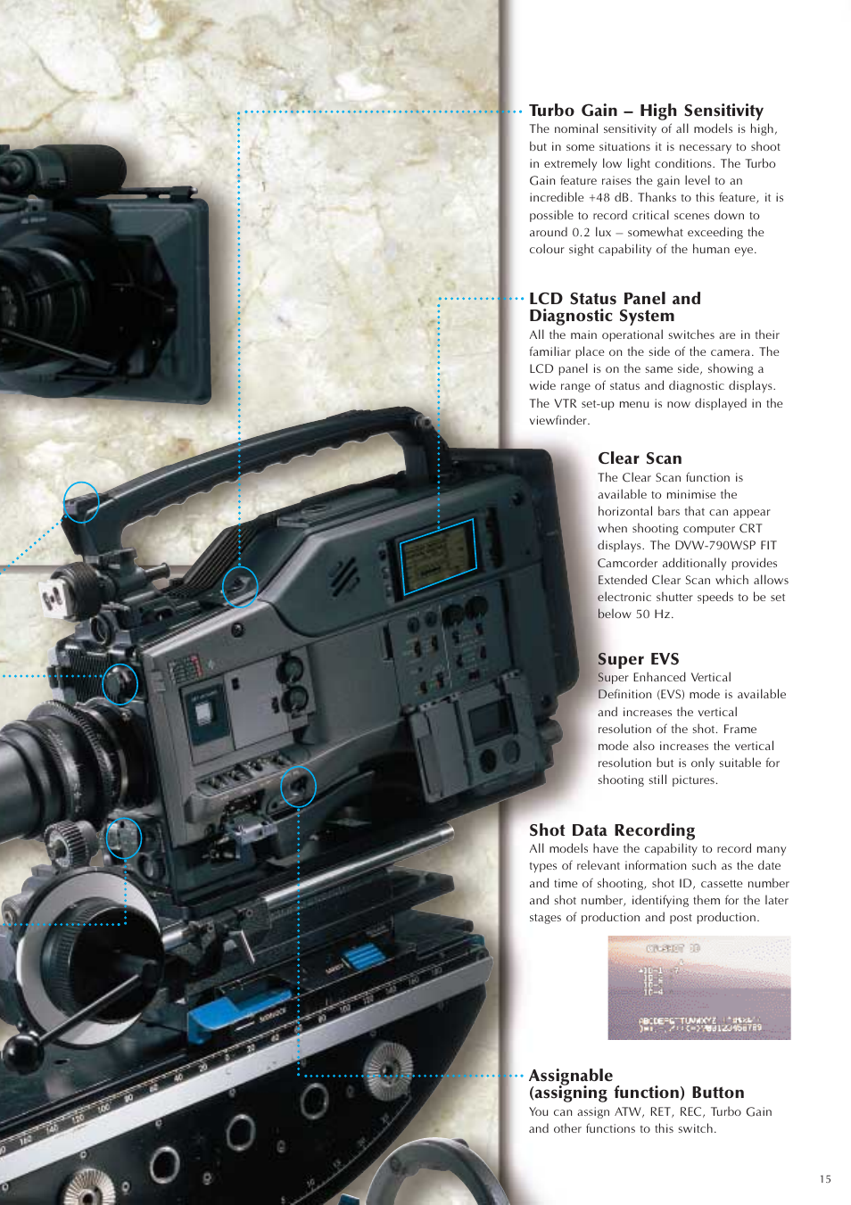 Sony Ericsson DVW-707P User Manual | Page 15 / 32