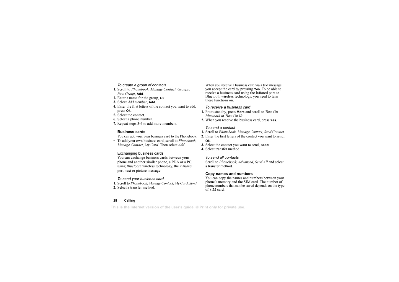 Sony Ericsson AE/LZT 108 6258 R5A User Manual | Page 28 / 93