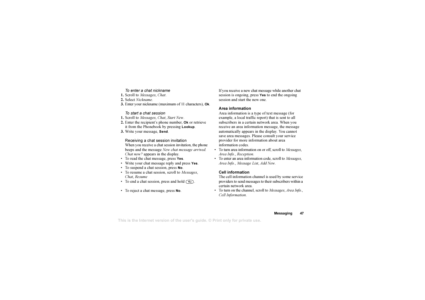 Sony Ericsson AE/LZT 108 6258 R5A User Manual | Page 47 / 93