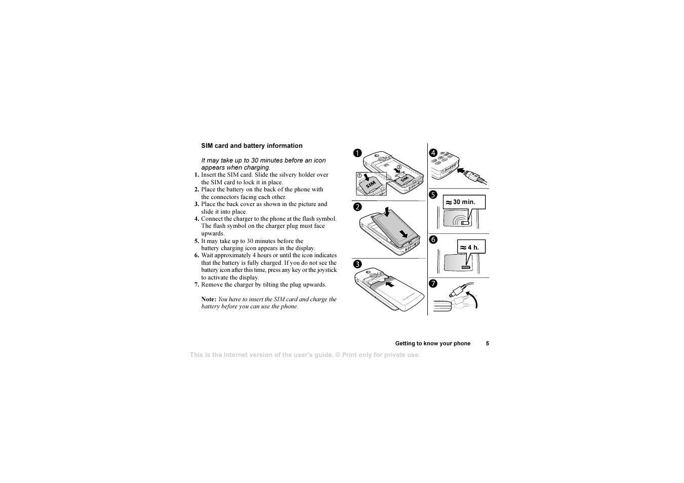 Sony Ericsson AE/LZT 108 6258 R5A User Manual | Page 5 / 93