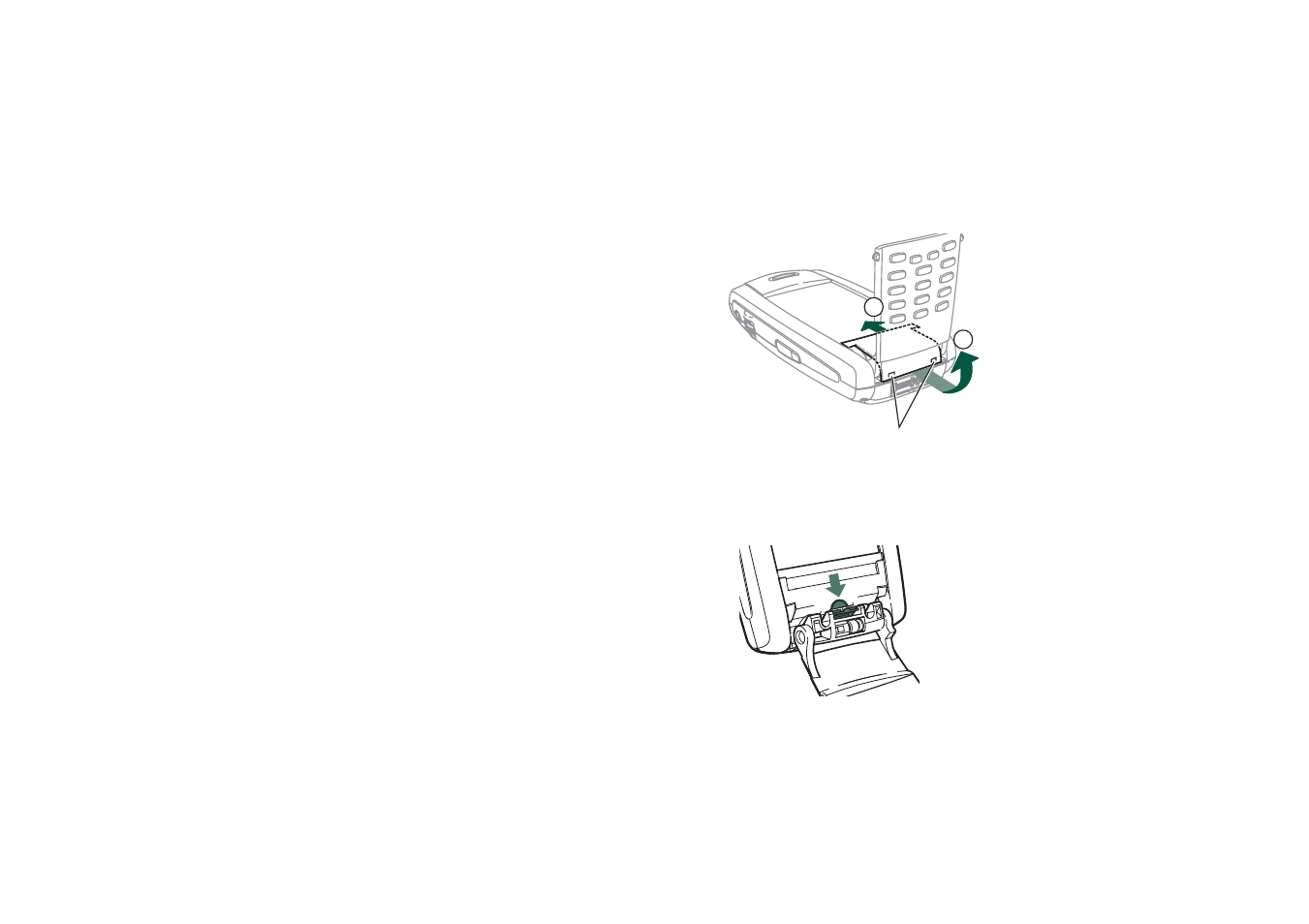 Flip removed, Removing and attaching the flip keypad | Sony Ericsson P800 User Manual | Page 20 / 208