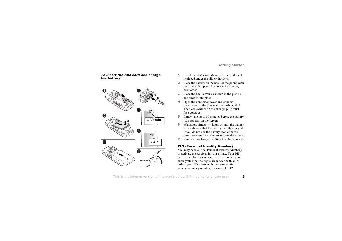 Sony Ericsson K700i User Manual | Page 5 / 97