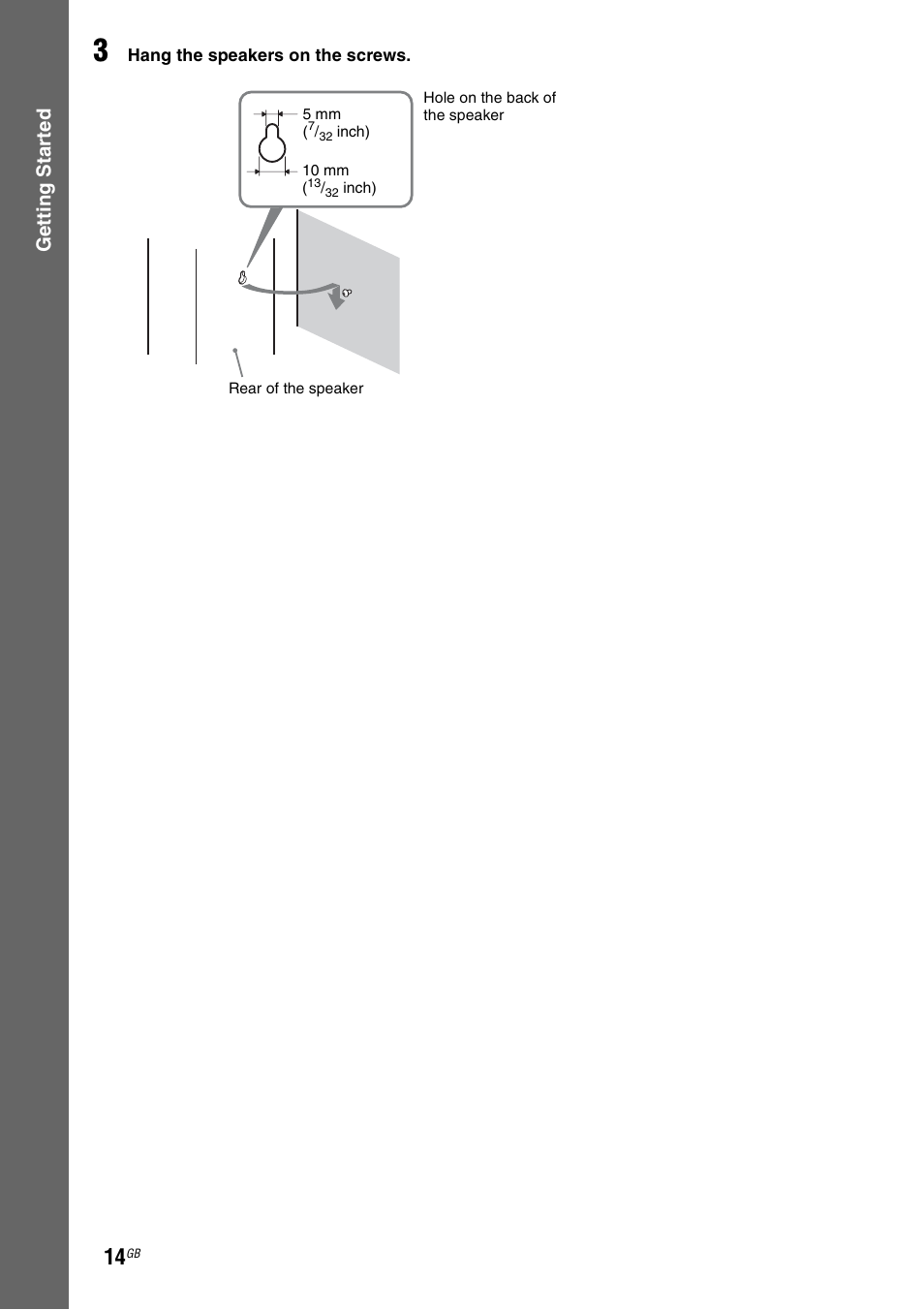 Gettin g star ted | Sony Ericsson DAV-DZ280 User Manual | Page 14 / 104