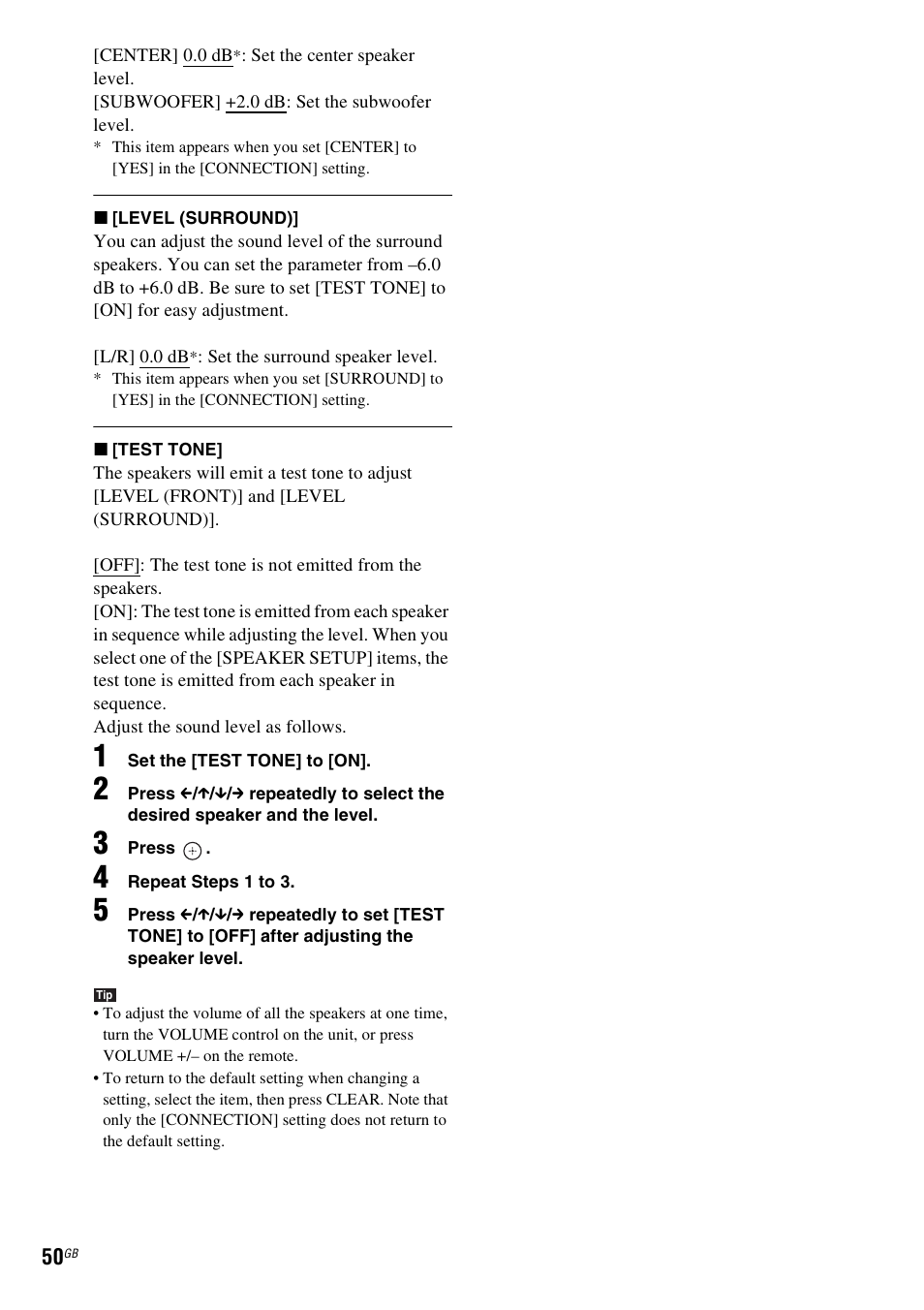 Sony Ericsson DAV-DZ280 User Manual | Page 50 / 104