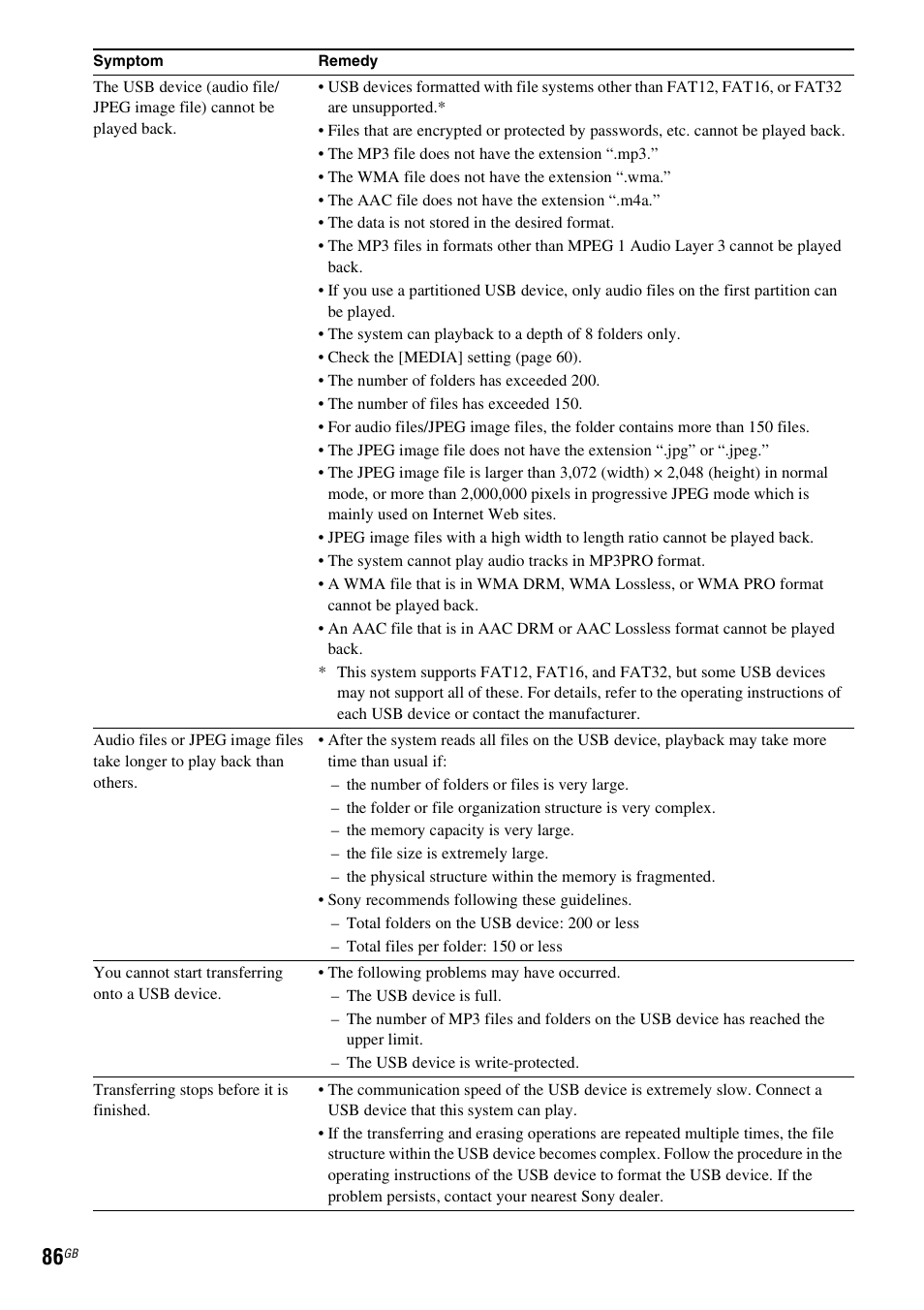 Sony Ericsson DAV-DZ280 User Manual | Page 86 / 104