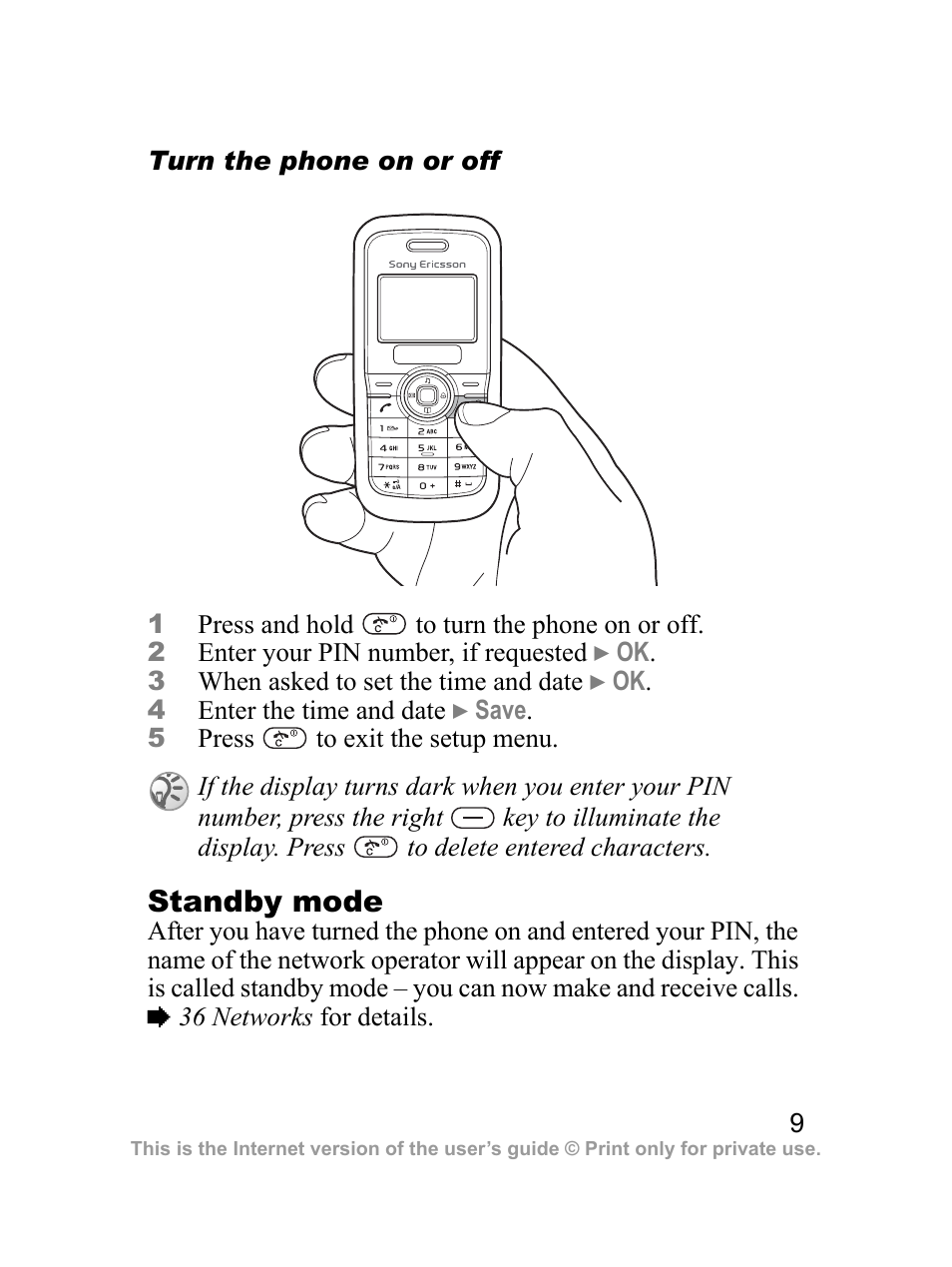Sony Ericsson J100i User Manual | Page 10 / 69