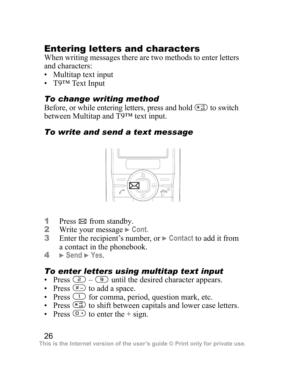 Sony Ericsson J100i User Manual | Page 27 / 69