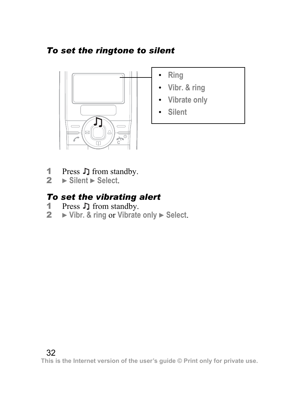 Sony Ericsson J100i User Manual | Page 33 / 69