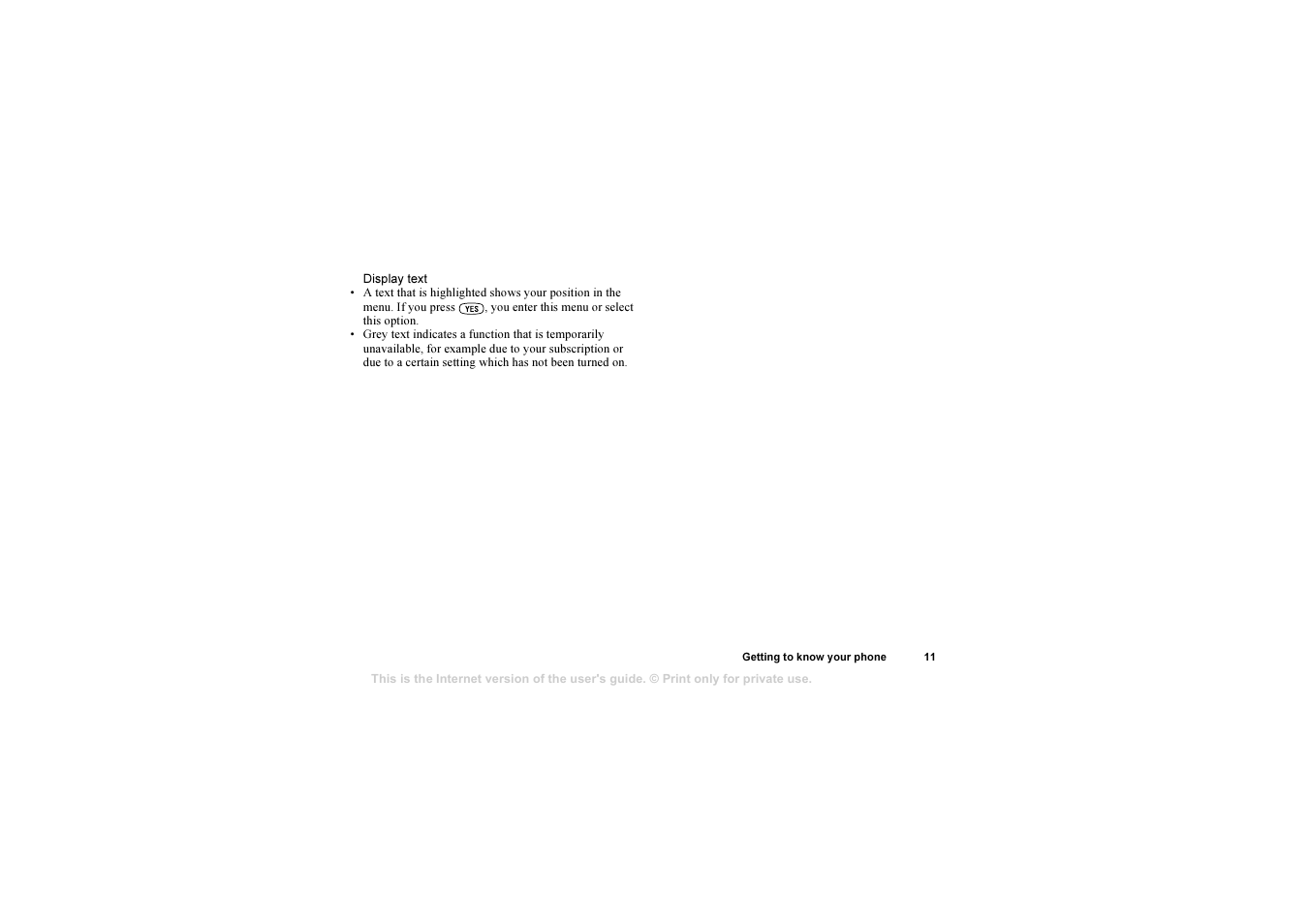 Sony Ericsson 1102101-BV User Manual | Page 11 / 68