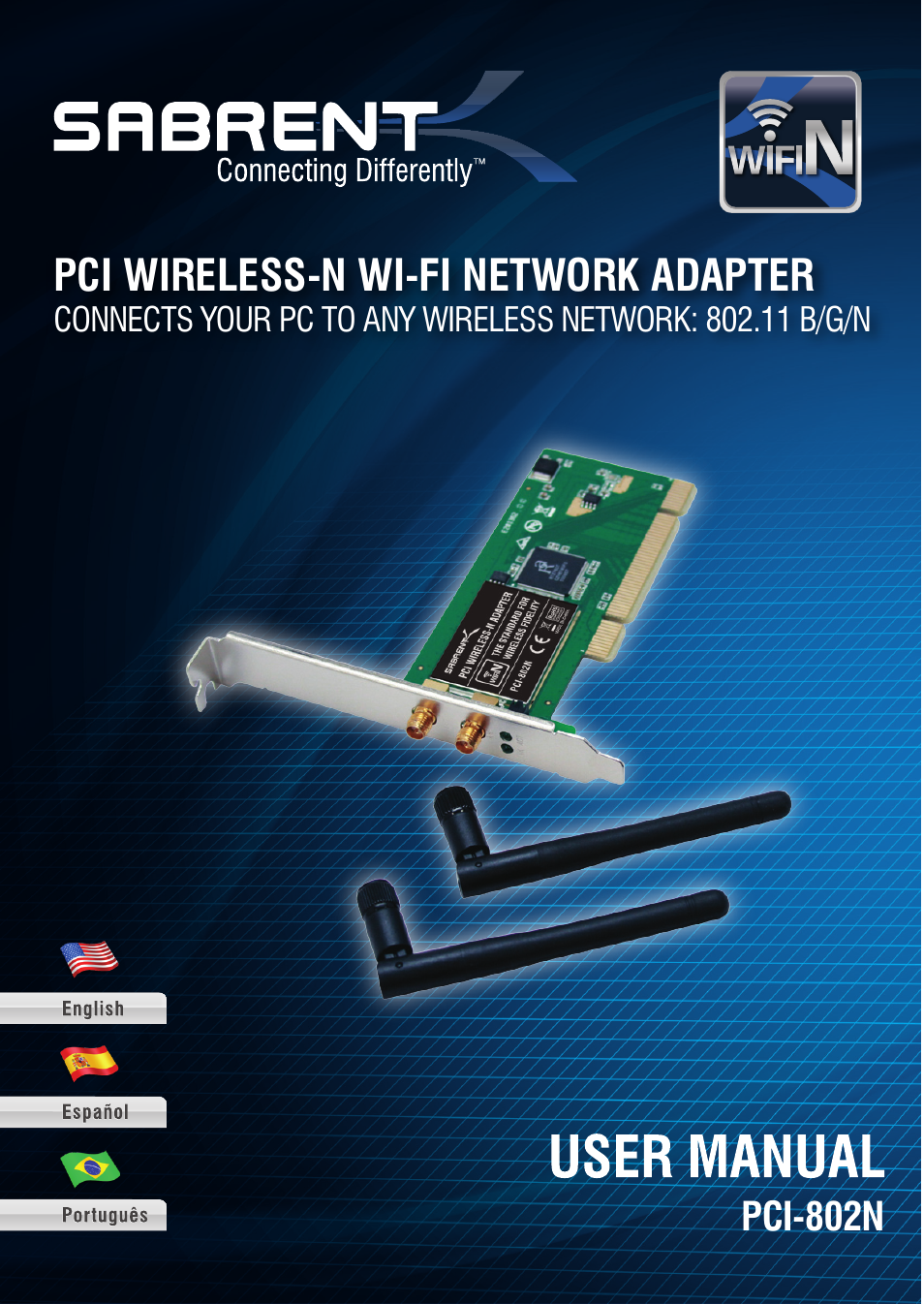 Sabrent PCI-802N User Manual | 23 pages