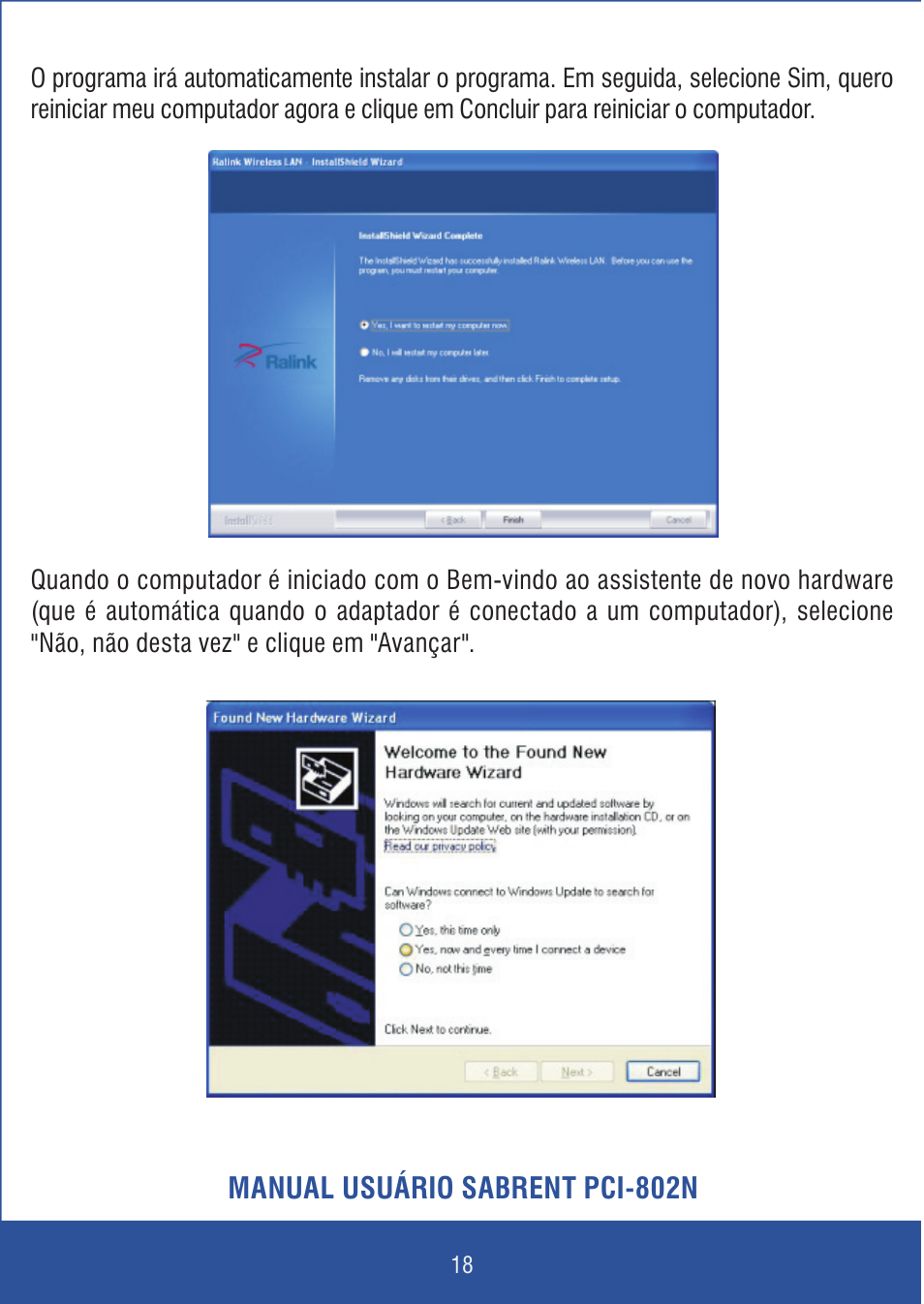 Sabrent PCI-802N User Manual | Page 19 / 23