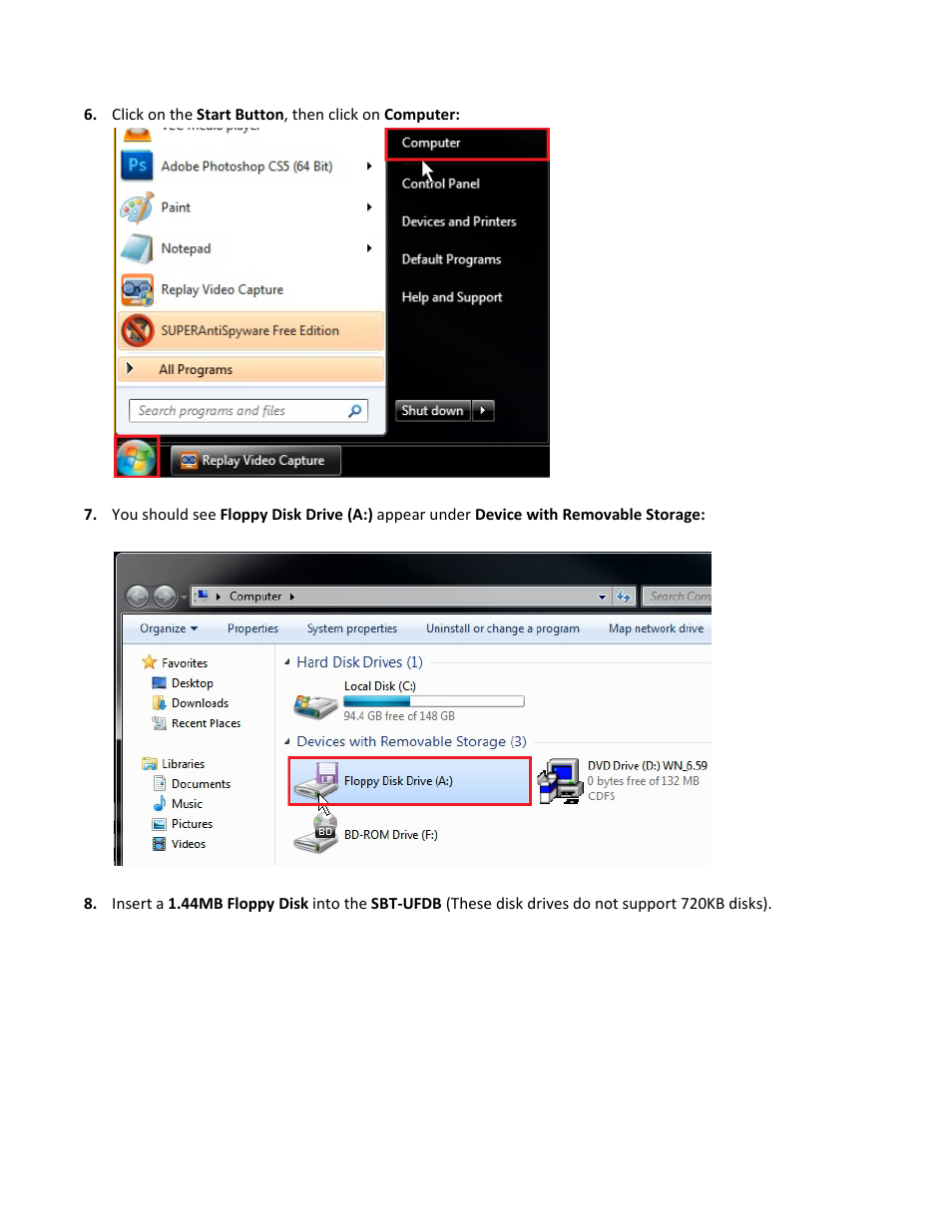 Sabrent Computer Drive User Manual | Page 4 / 6