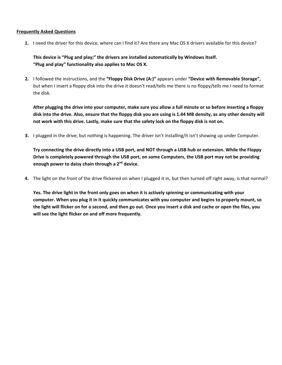 Sabrent Computer Drive User Manual | Page 6 / 6