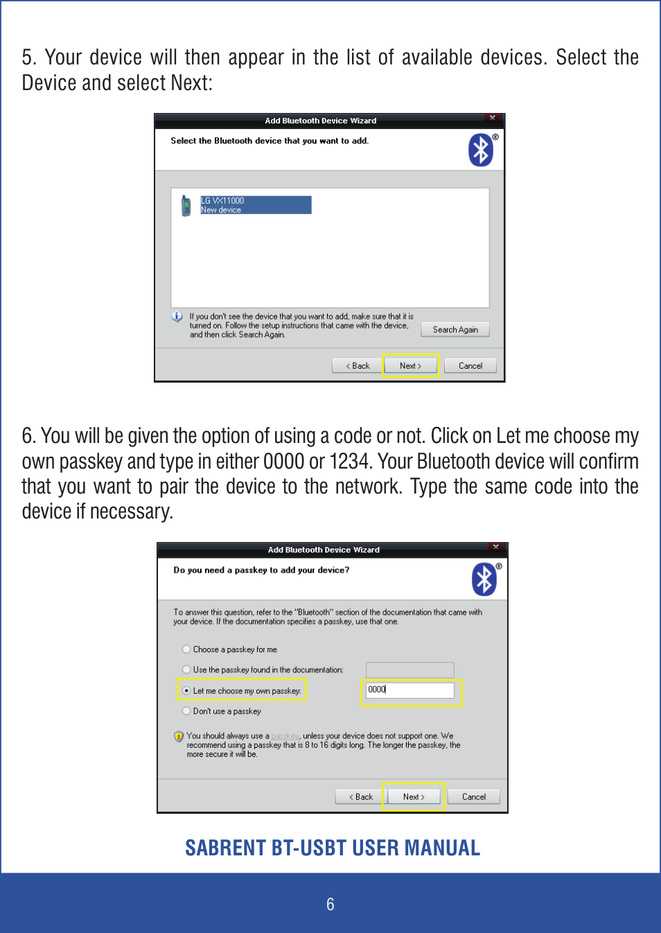 Sabrent Network Card User Manual | Page 7 / 12