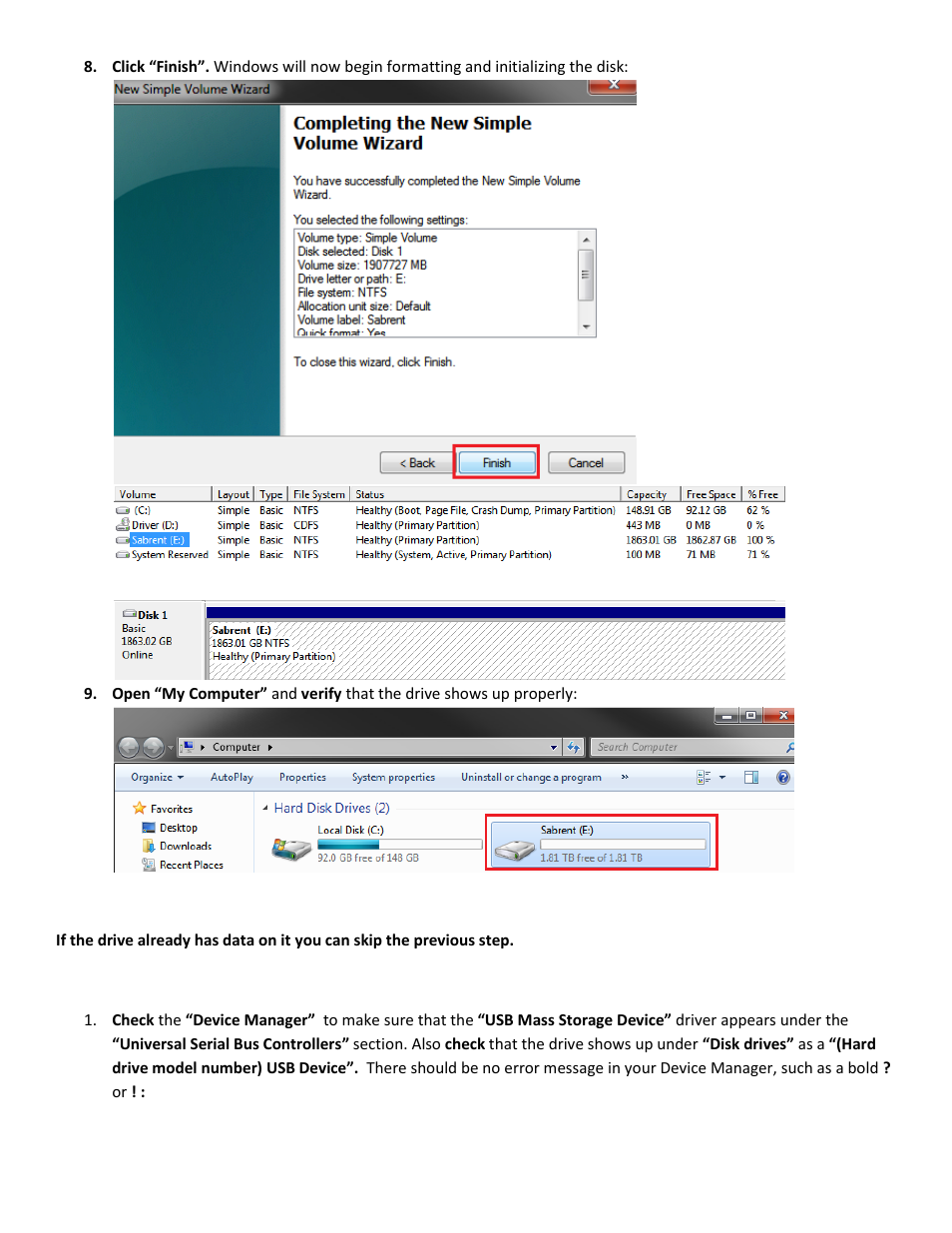 Sabrent EC-UEIS7 User Manual | Page 14 / 17