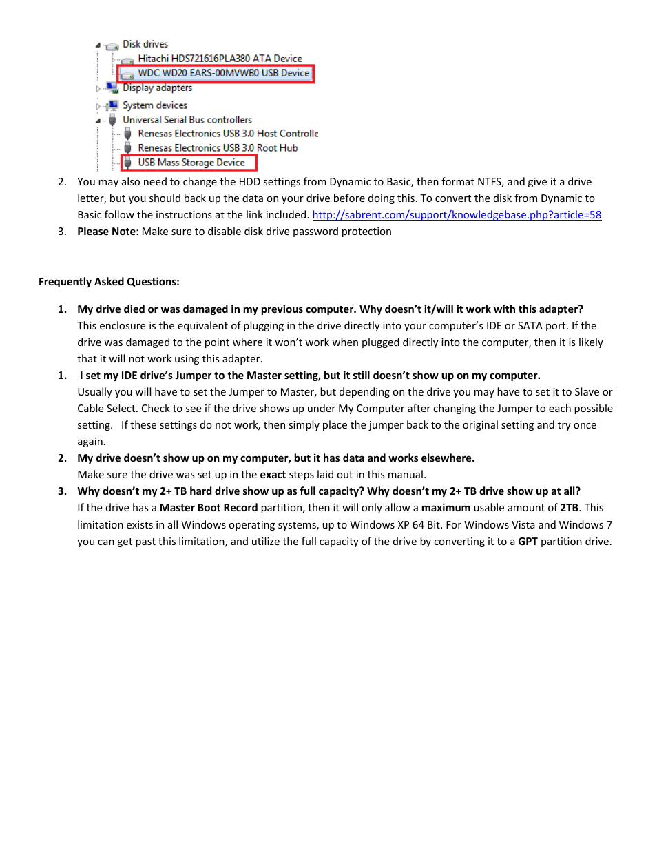 Sabrent EC-UEIS7 User Manual | Page 15 / 17