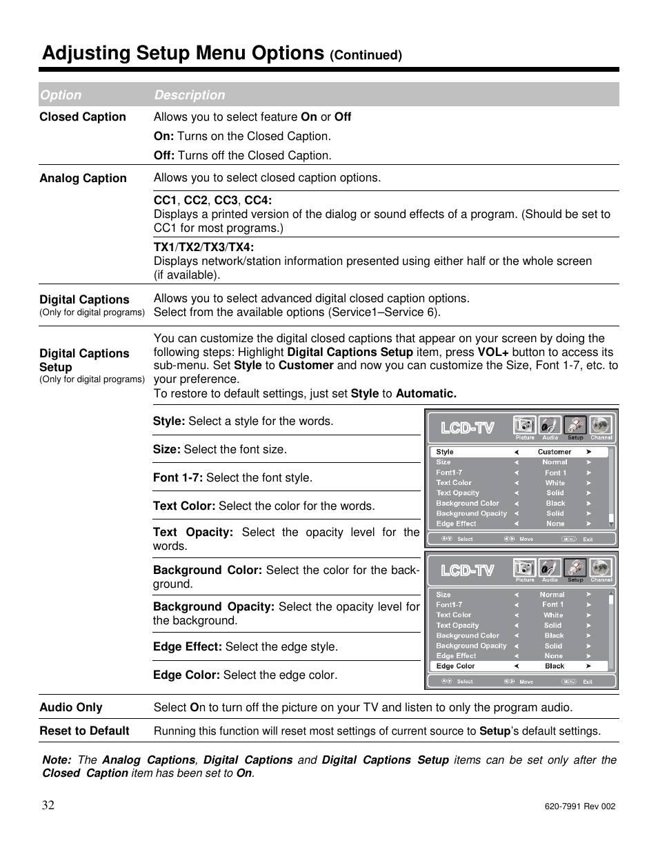 Adjusting setup menu options | Star Trac FITNESS E-UBI User Manual | Page 32 / 52