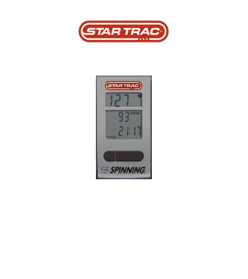 Star Trac SPINNING 727-0083 User Manual | 44 pages