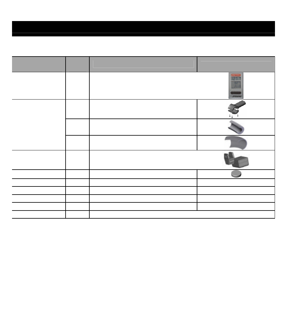 Parts list | Star Trac SPINNING 727-0083 User Manual | Page 5 / 44