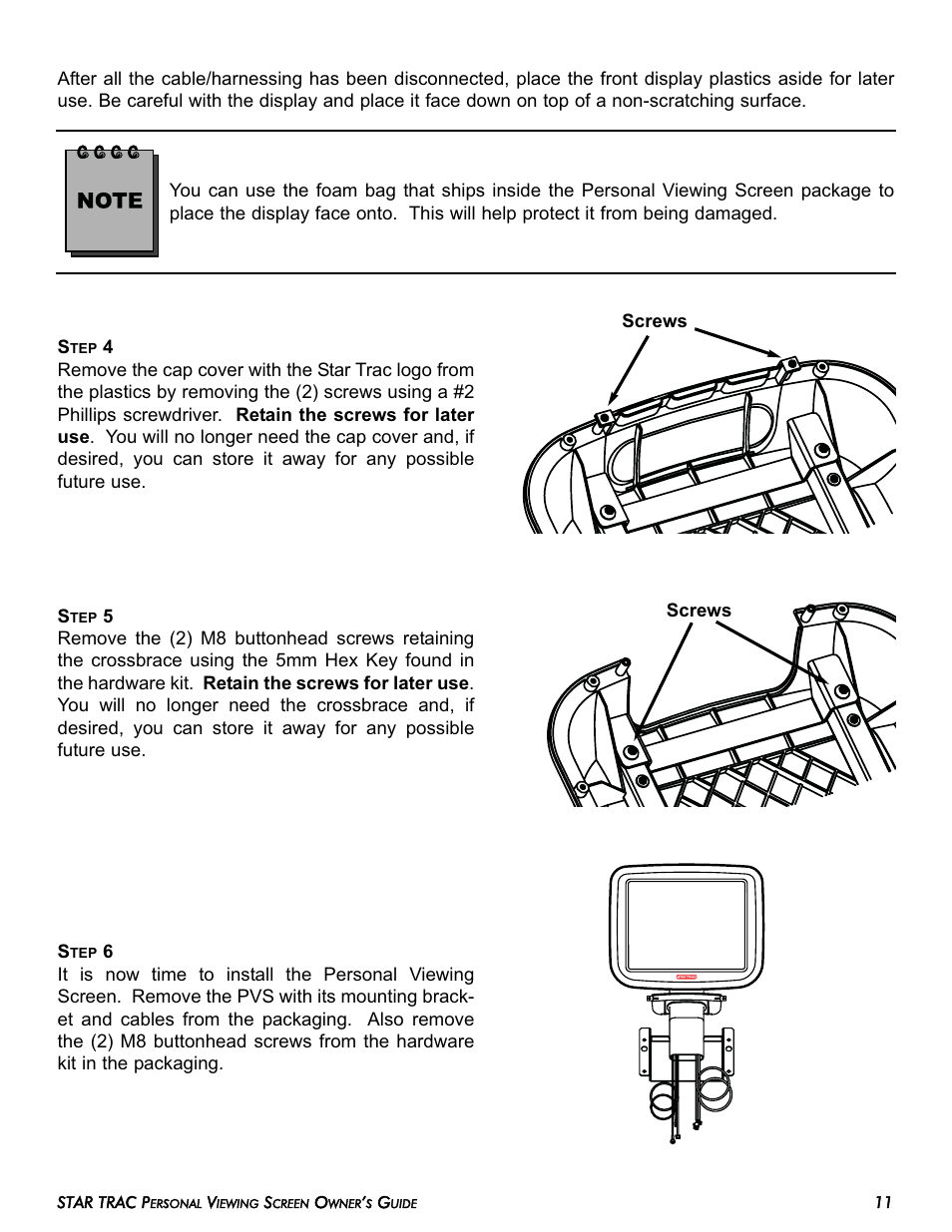 Star Trac E-TRi User Manual | Page 11 / 42