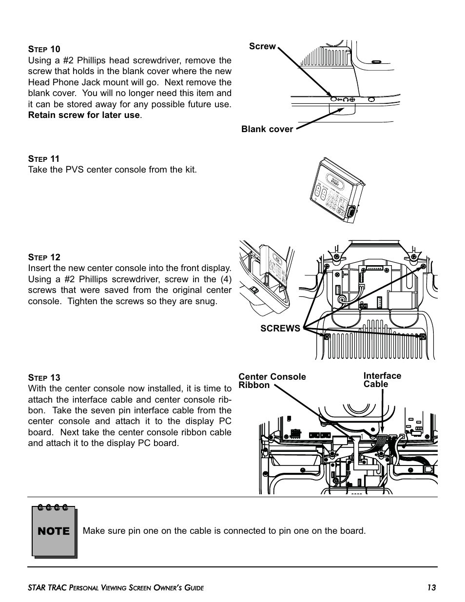 Star Trac E-TRi User Manual | Page 13 / 42