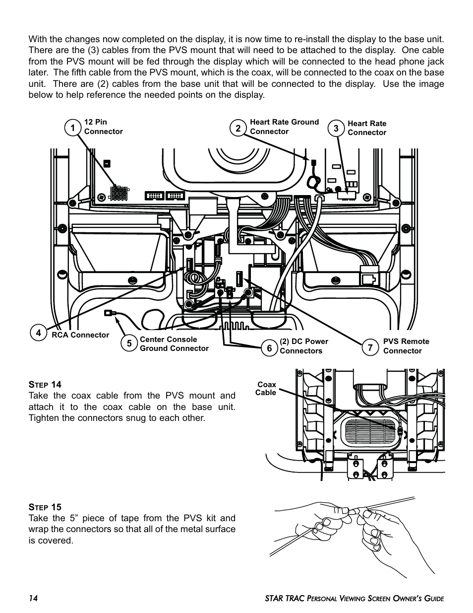 Star Trac E-TRi User Manual | Page 14 / 42