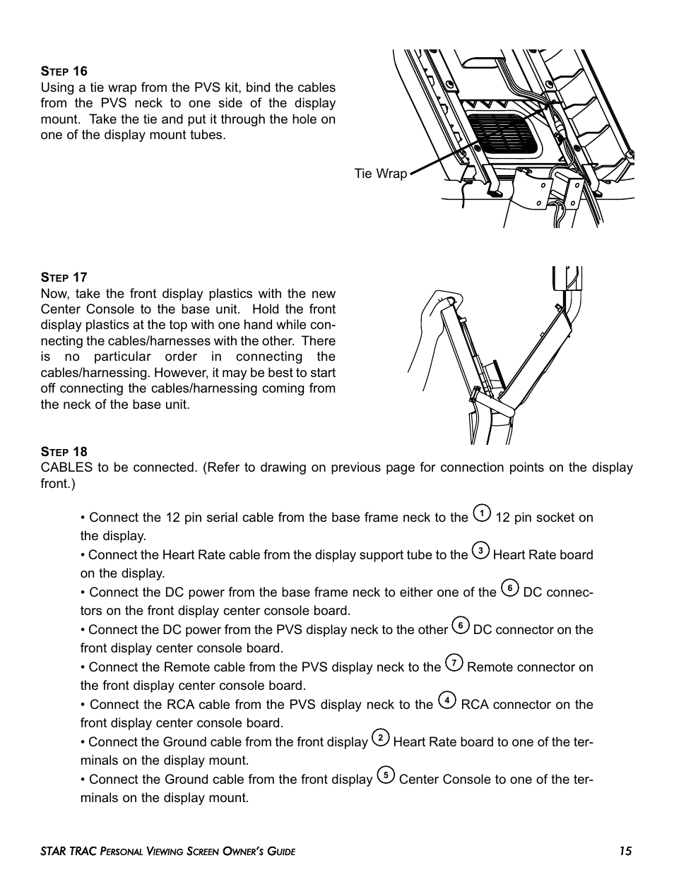 Star Trac E-TRi User Manual | Page 15 / 42