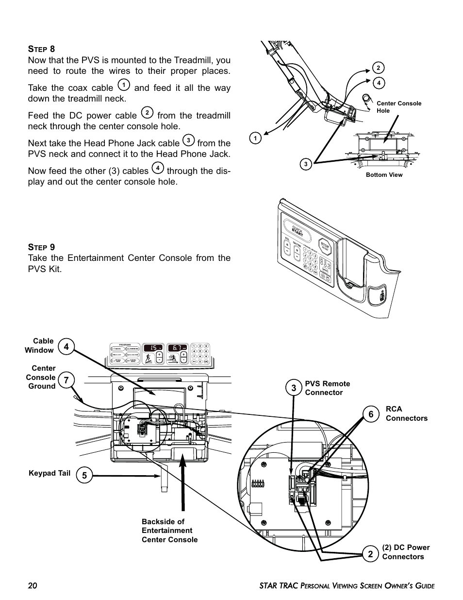 Star Trac E-TRi User Manual | Page 20 / 42