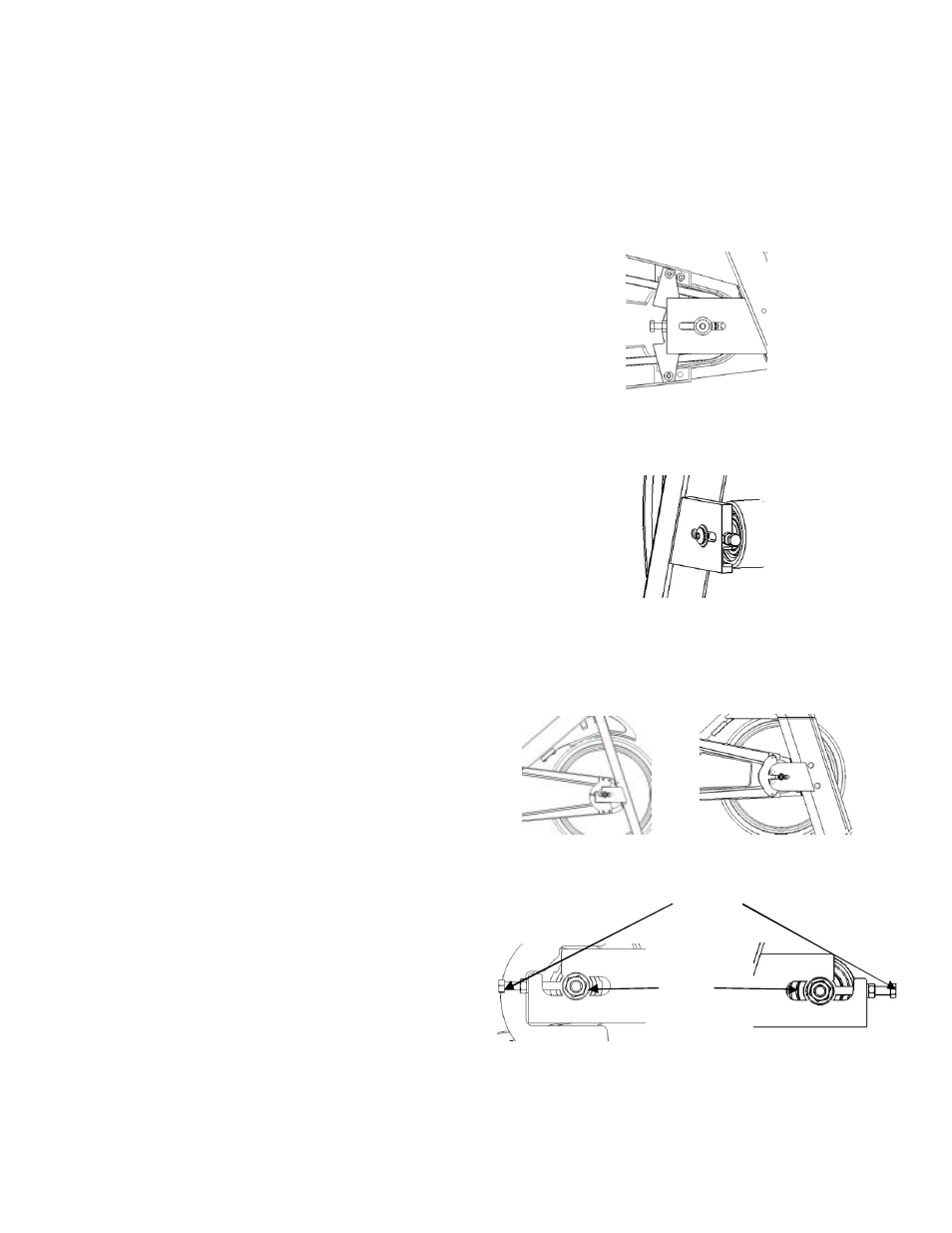 Adjustments c, Hain, Ension | Djustment | Star Trac SPINNER V 7060 User Manual | Page 28 / 31