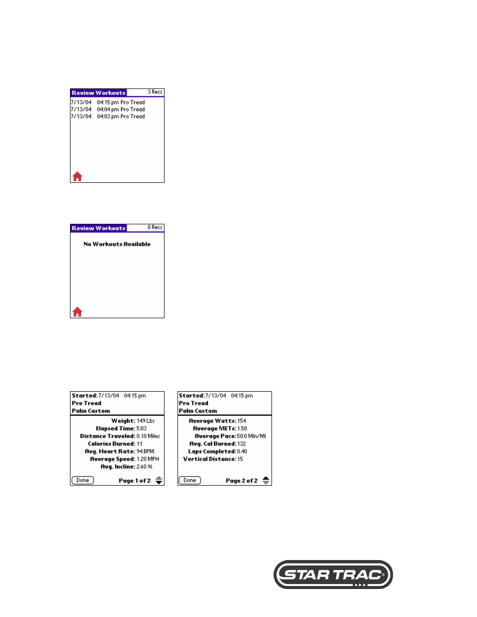 Star Trac 6300 User Manual | Page 22 / 26