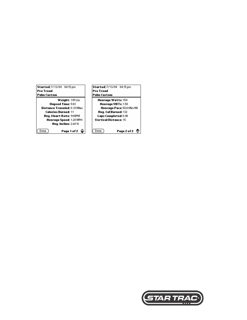 Star Trac 6300 User Manual | Page 24 / 26