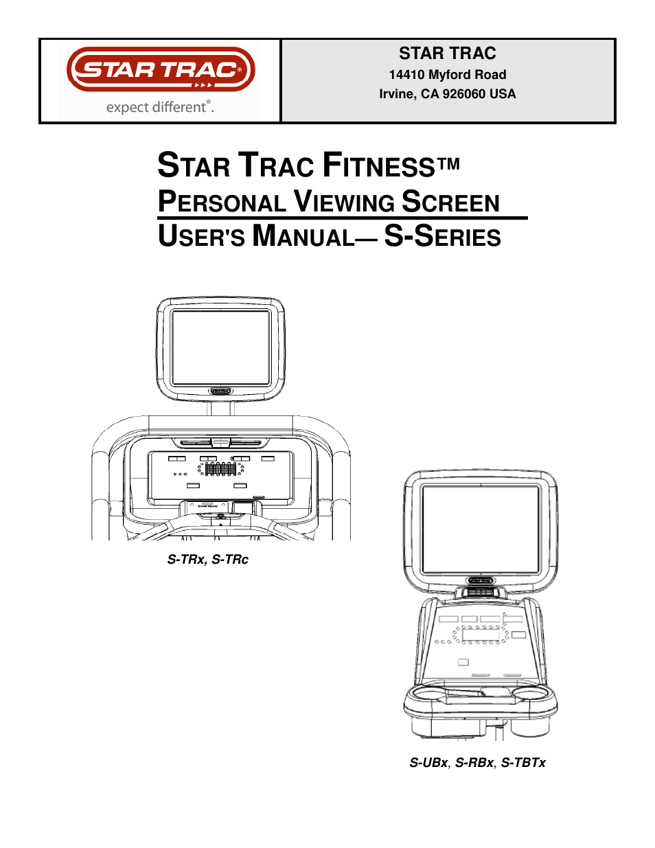 Star Trac S-UBX User Manual | 44 pages