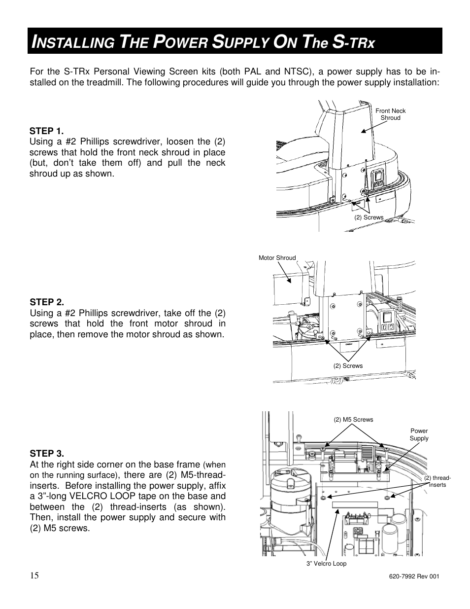 Nstalling, Ower, Upply | Star Trac S-UBX User Manual | Page 15 / 44