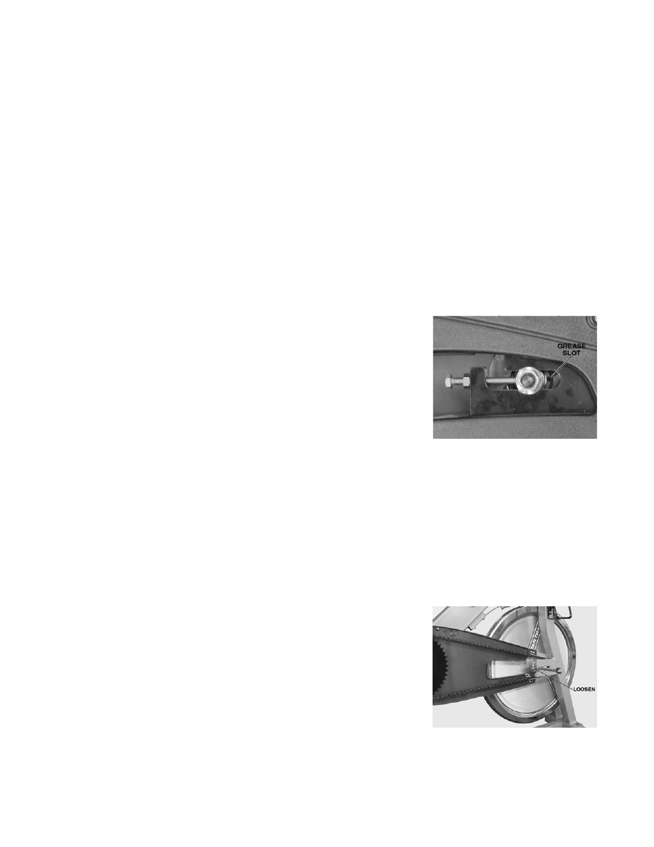 Adjustments c, Drive chain lubrication, Onth | Aintenance, Hain, Djustment | Star Trac Spinner User Manual | Page 18 / 20