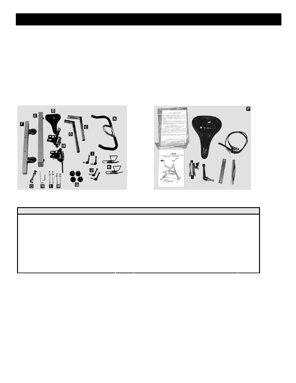 Etup v-bike, Spinner, Assembly and setup | Ssembly and, Etup, Npacking | Star Trac Spinner User Manual | Page 4 / 20