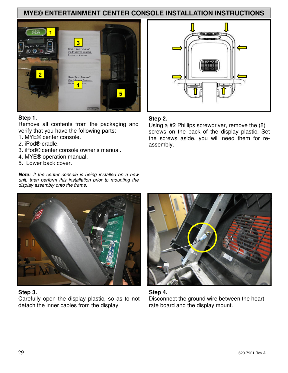 Star Trac E-TBTe User Manual | Page 28 / 53