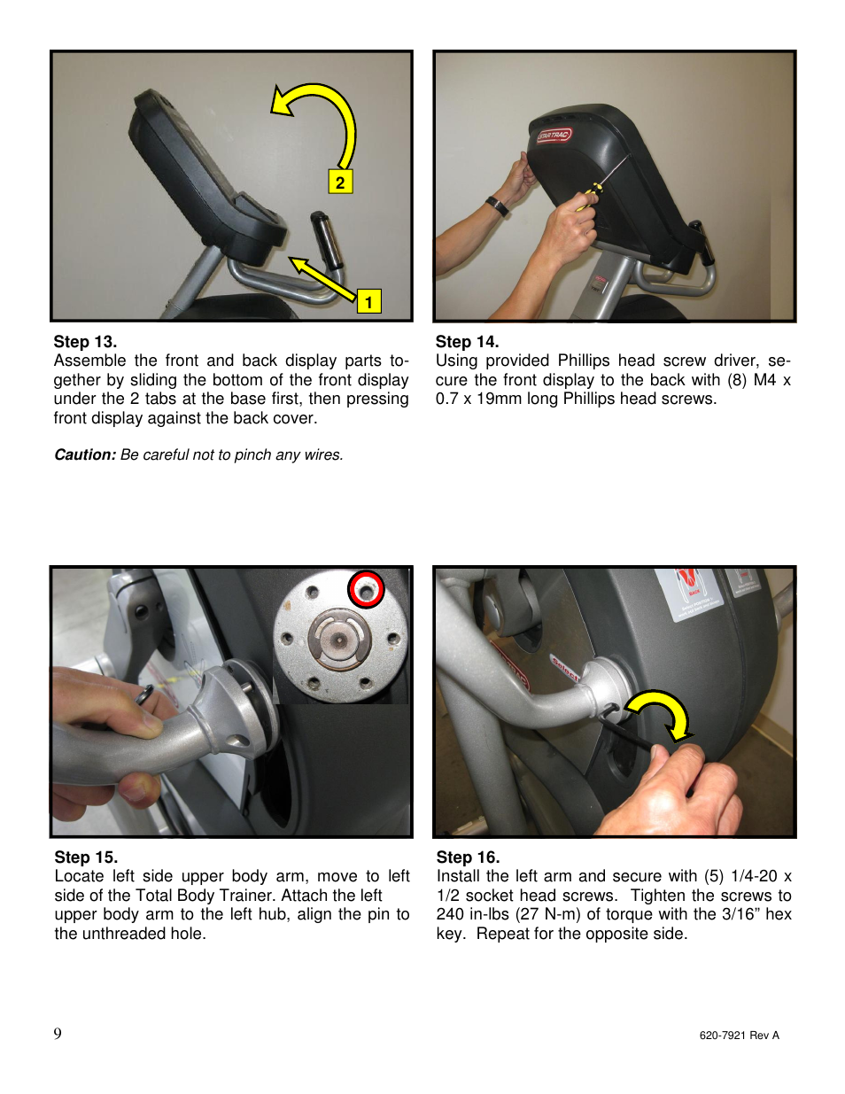 Star Trac E-TBTe User Manual | Page 8 / 53