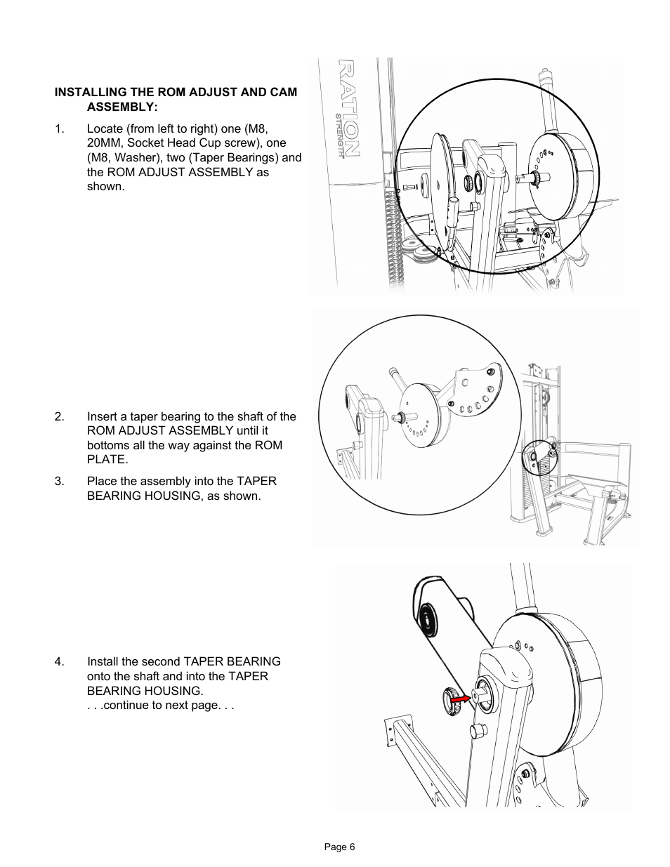 Star Trac LEG CURL IP-S1315 User Manual | Page 6 / 14