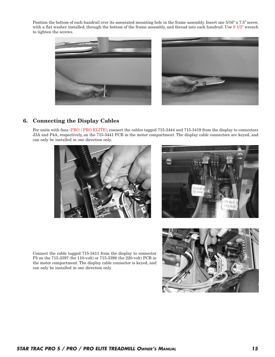 Star Trac Pro S User Manual | Page 17 / 60