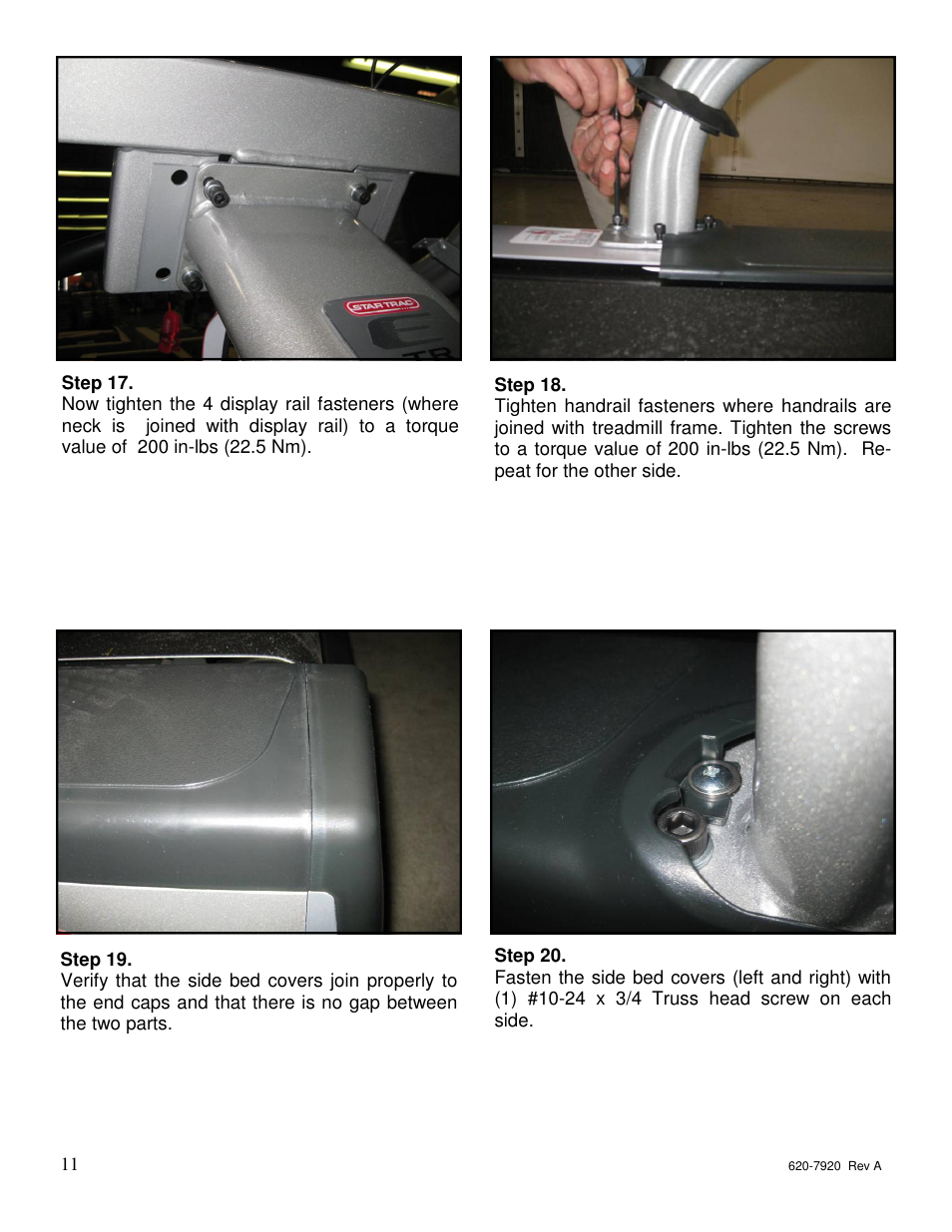 Star Trac 620-7920 User Manual | Page 10 / 52