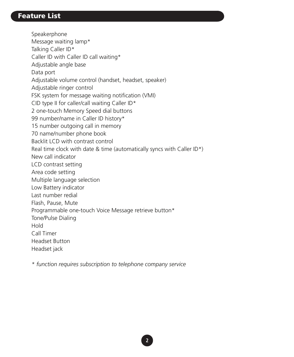 SBC comm SBC-116 User Manual | Page 4 / 20