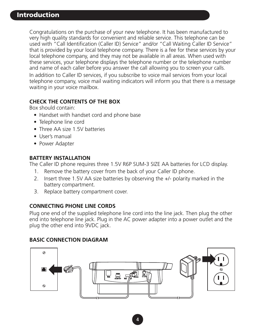 Introduction | SBC comm SBC-116 User Manual | Page 6 / 20