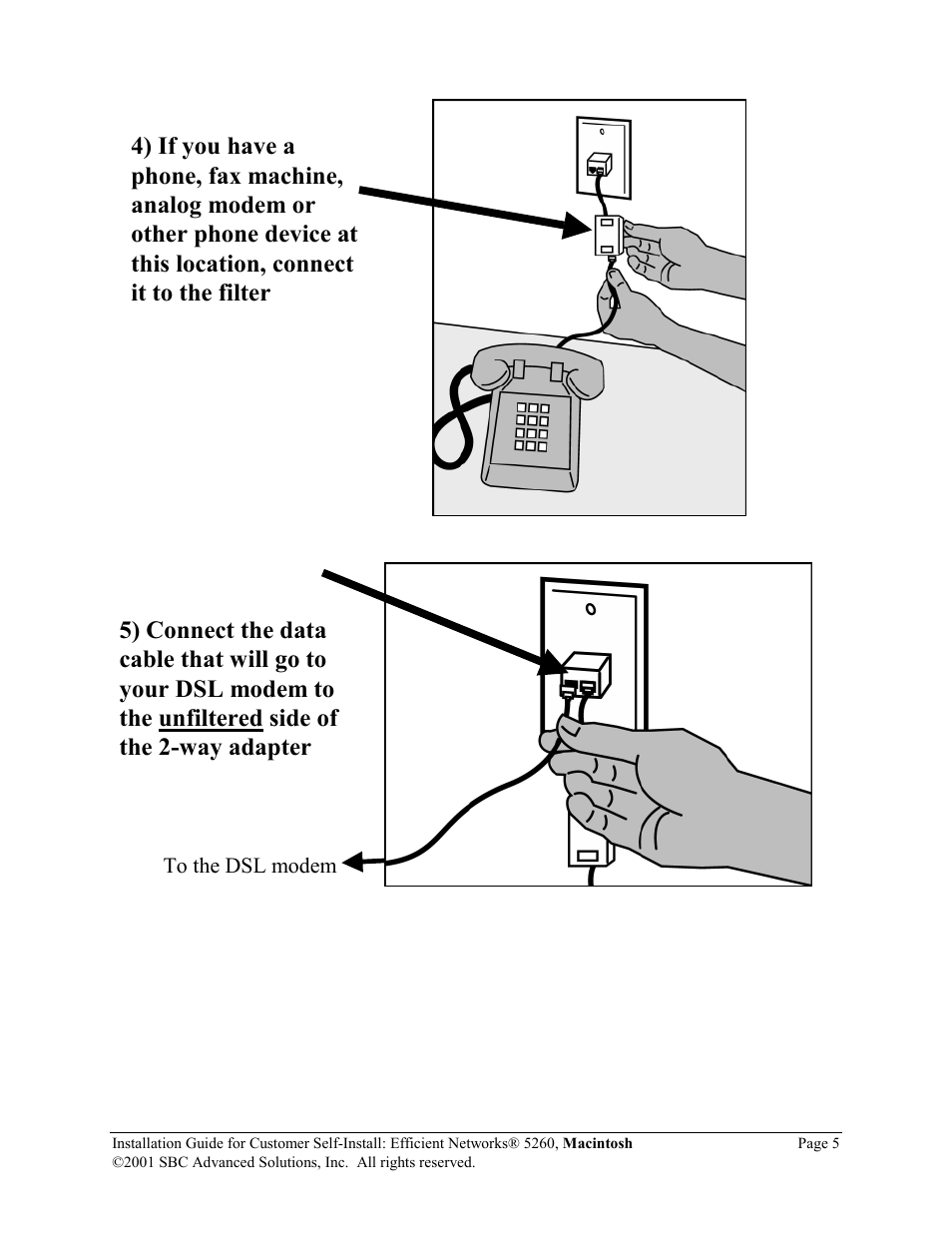 SBC comm Efficient Networks 5260 5260MC02A User Manual | Page 6 / 30