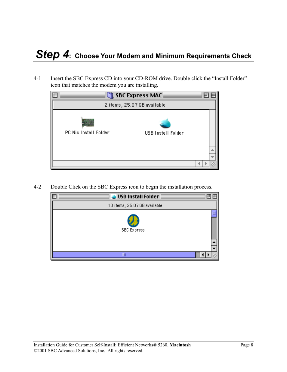 Step 4 | SBC comm Efficient Networks 5260 5260MC02A User Manual | Page 9 / 30