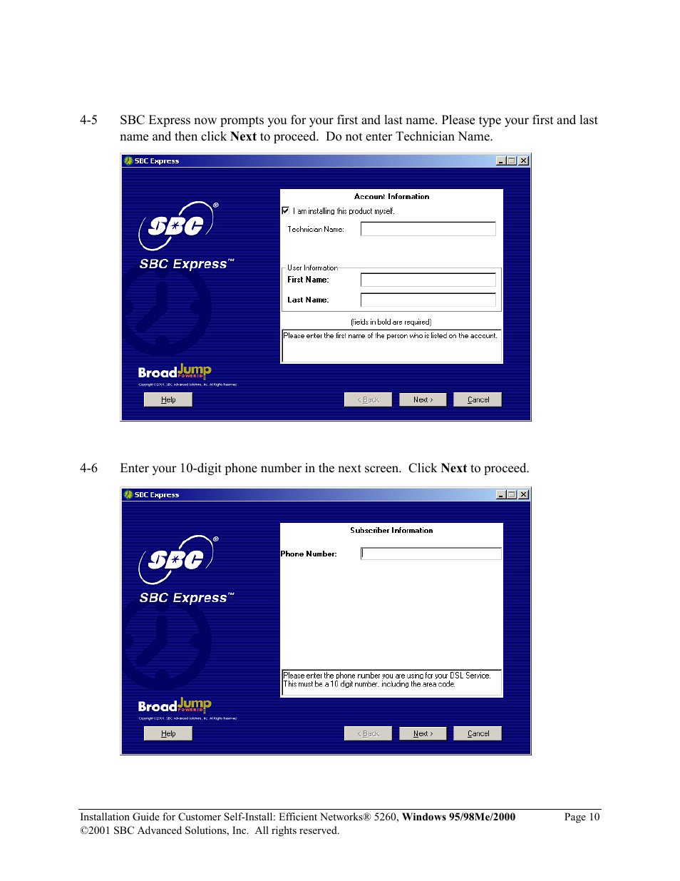 SBC comm 52609X02 User Manual | Page 11 / 28