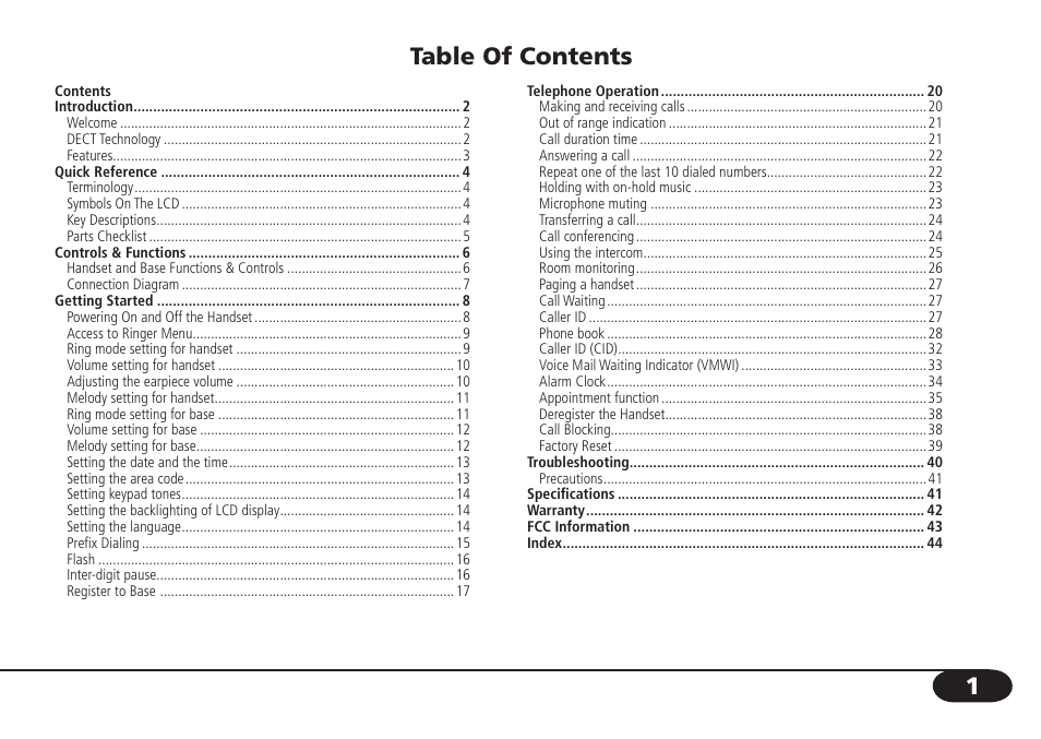 SBC comm SBC-6020 User Manual | Page 2 / 47