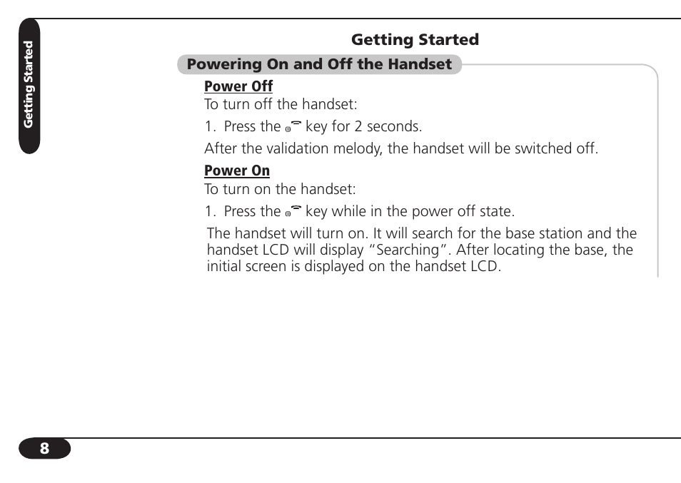 Getting started | SBC comm SBC-6020 User Manual | Page 9 / 47